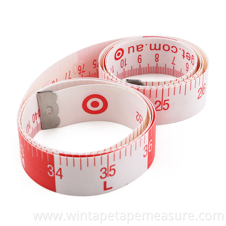 150cm metric printable branded tape measure novelty dentist gift body fat measurement with Your Logo or Name